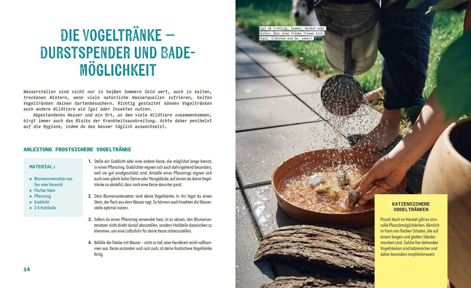 Bild: 9783706688031 | Tierisch viel los! | So wird dein Garten zum Paradies für Wildtiere