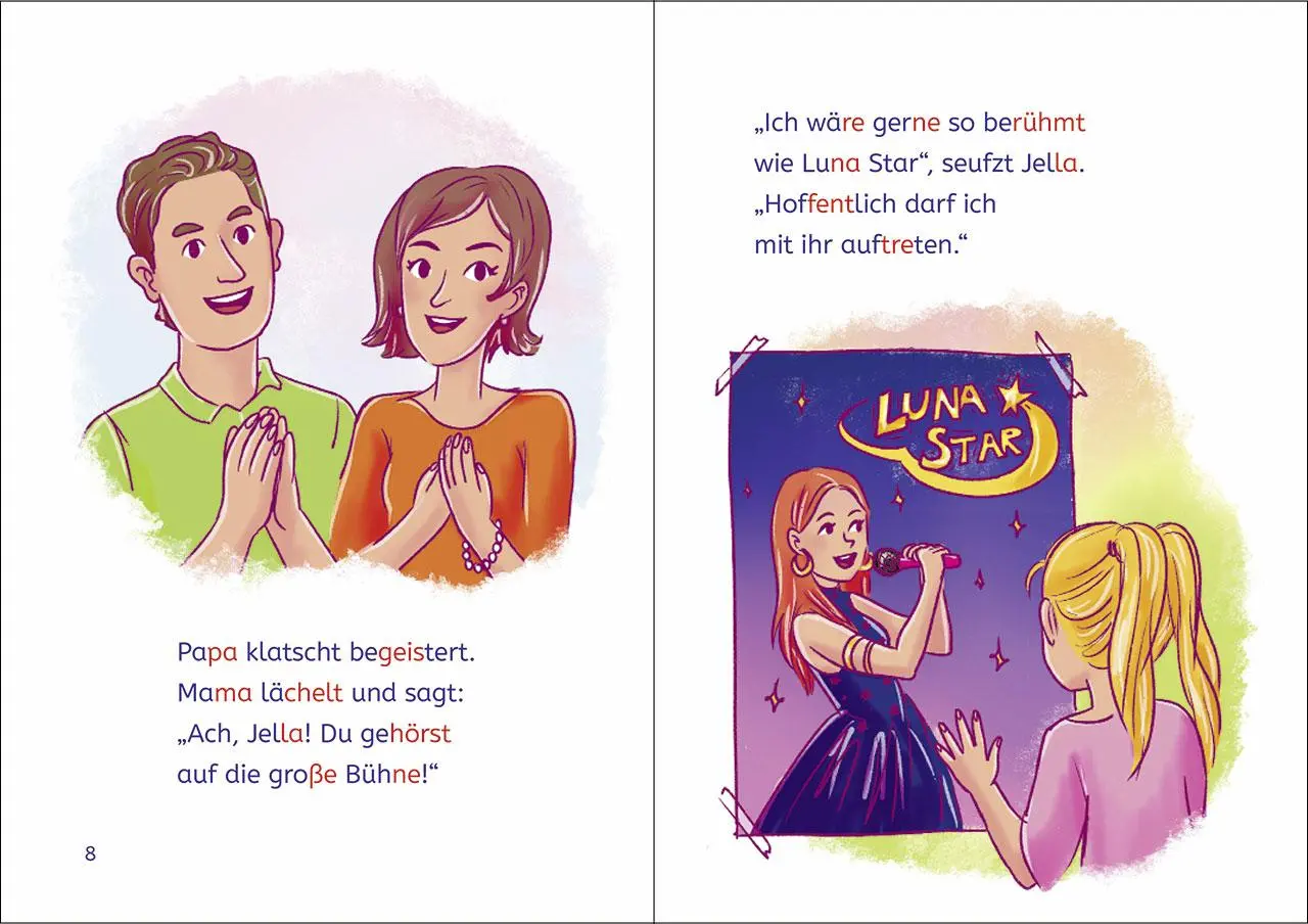 Bild: 9783743218031 | Leselöwen 1. Klasse - Plötzlich berühmt | Katja Richert | Buch | 48 S.