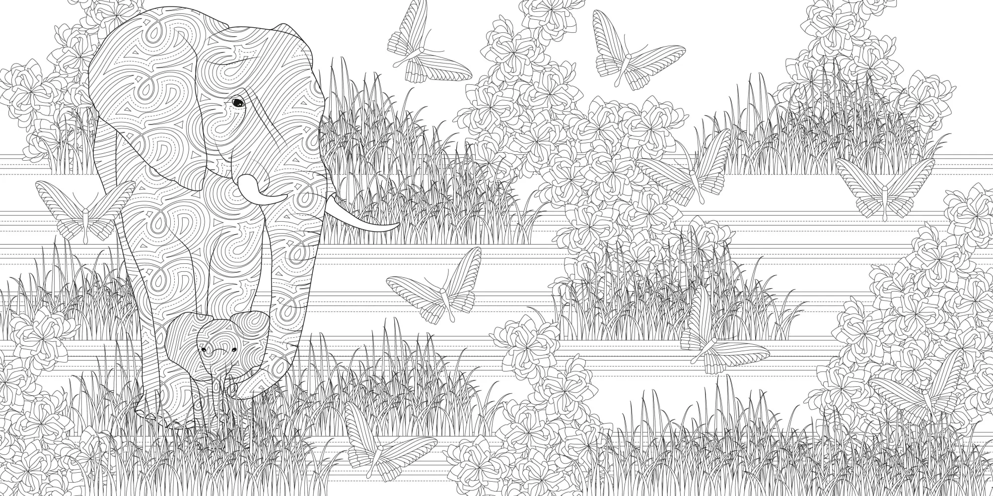 Bild: 9788863128031 | Night &amp; Day | Ausmalbuch zur kreativen Stressbewältigung  | Star White