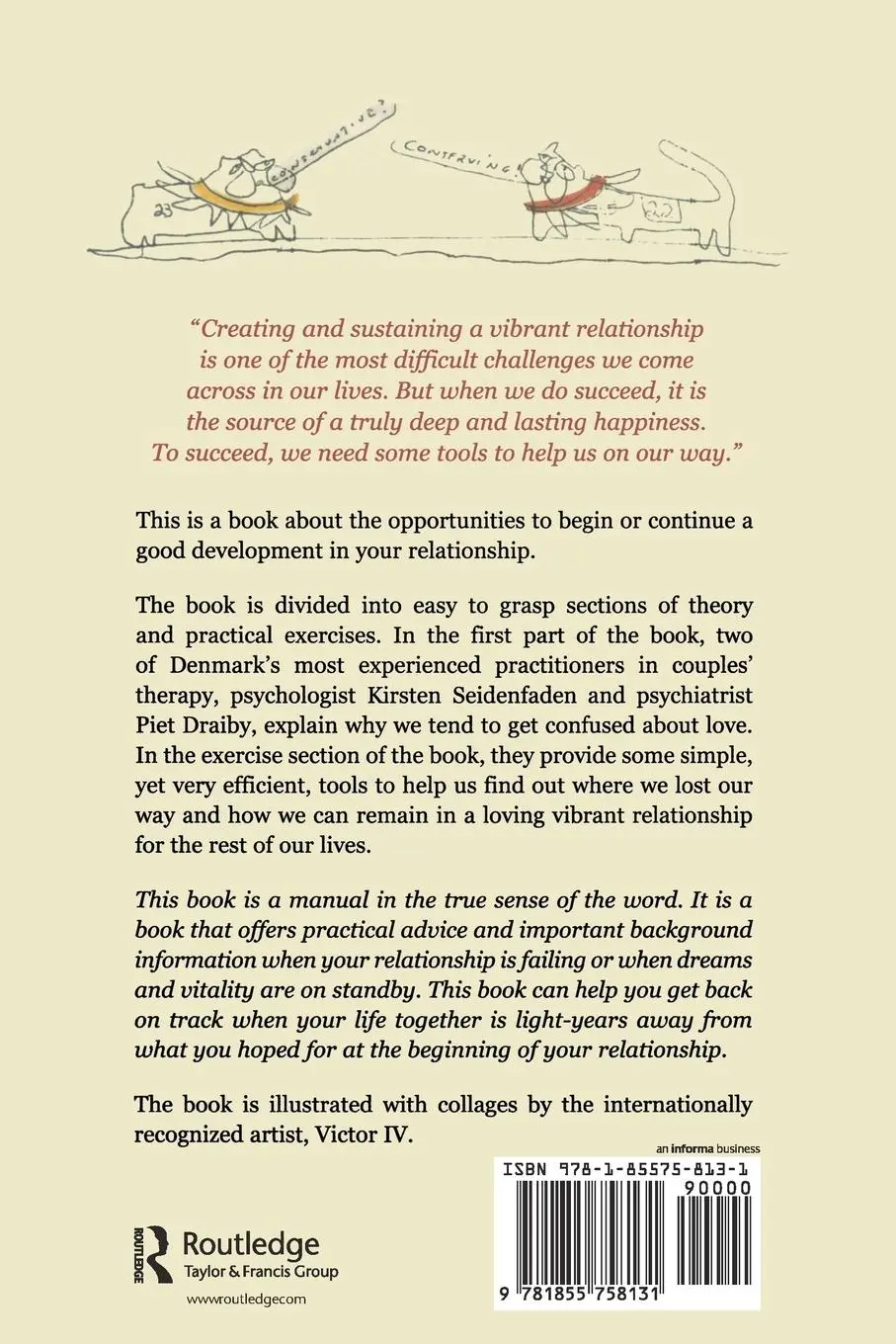 Rückseite: 9781855758131 | The Vibrant Relationship | A Handbook for Couples and Therapists