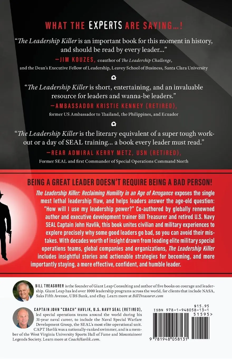 Rückseite: 9781948058131 | The Leadership Killer | Reclaiming Humility in an Age of Arrogance