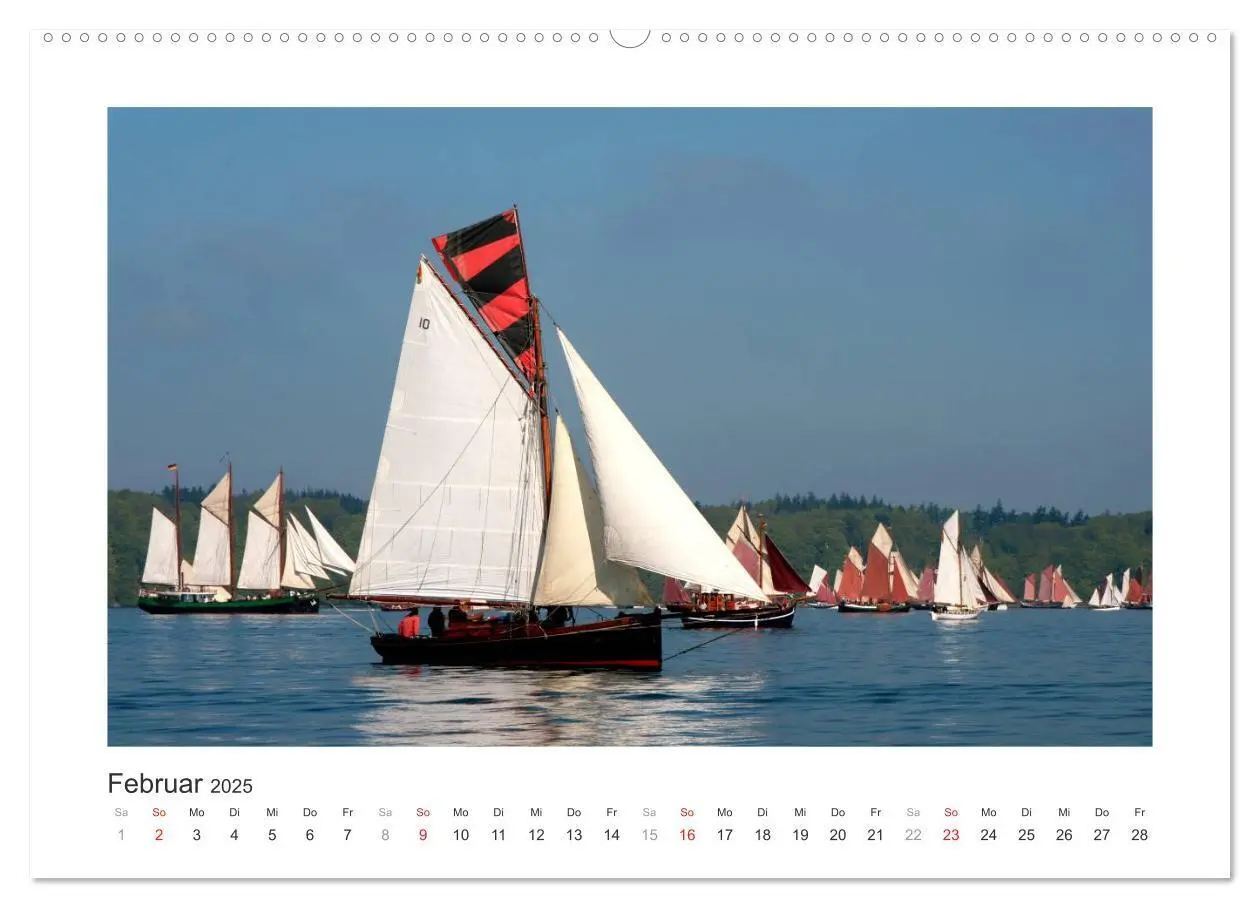 Bild: 9783435558131 | Historische Segelschiffe auf der Ostsee (Wandkalender 2025 DIN A2...