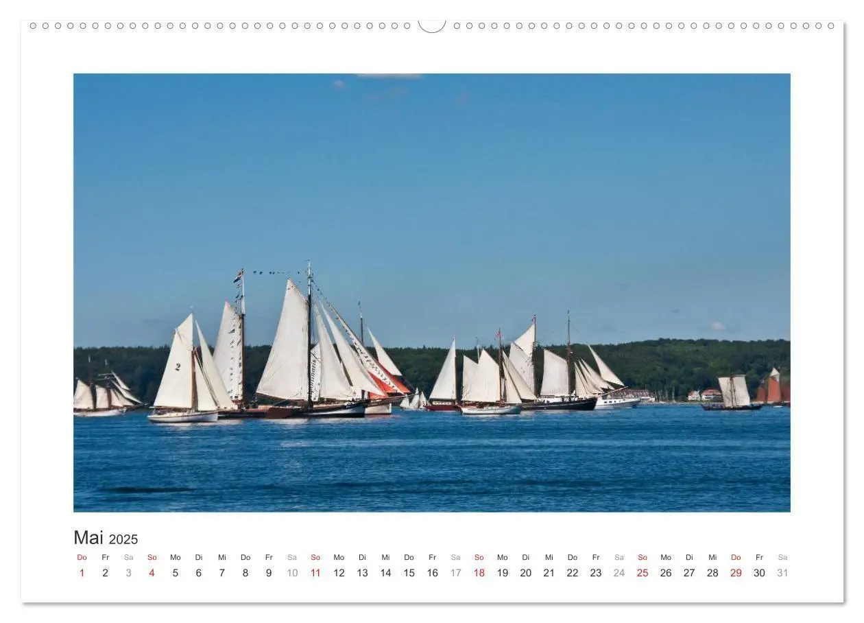 Bild: 9783435558131 | Historische Segelschiffe auf der Ostsee (Wandkalender 2025 DIN A2...