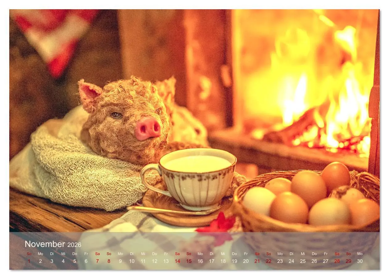 Bild: 9783457338131 | Eierlegende Wollmilchsau - der lustige Kalender mit Fabelwesen...