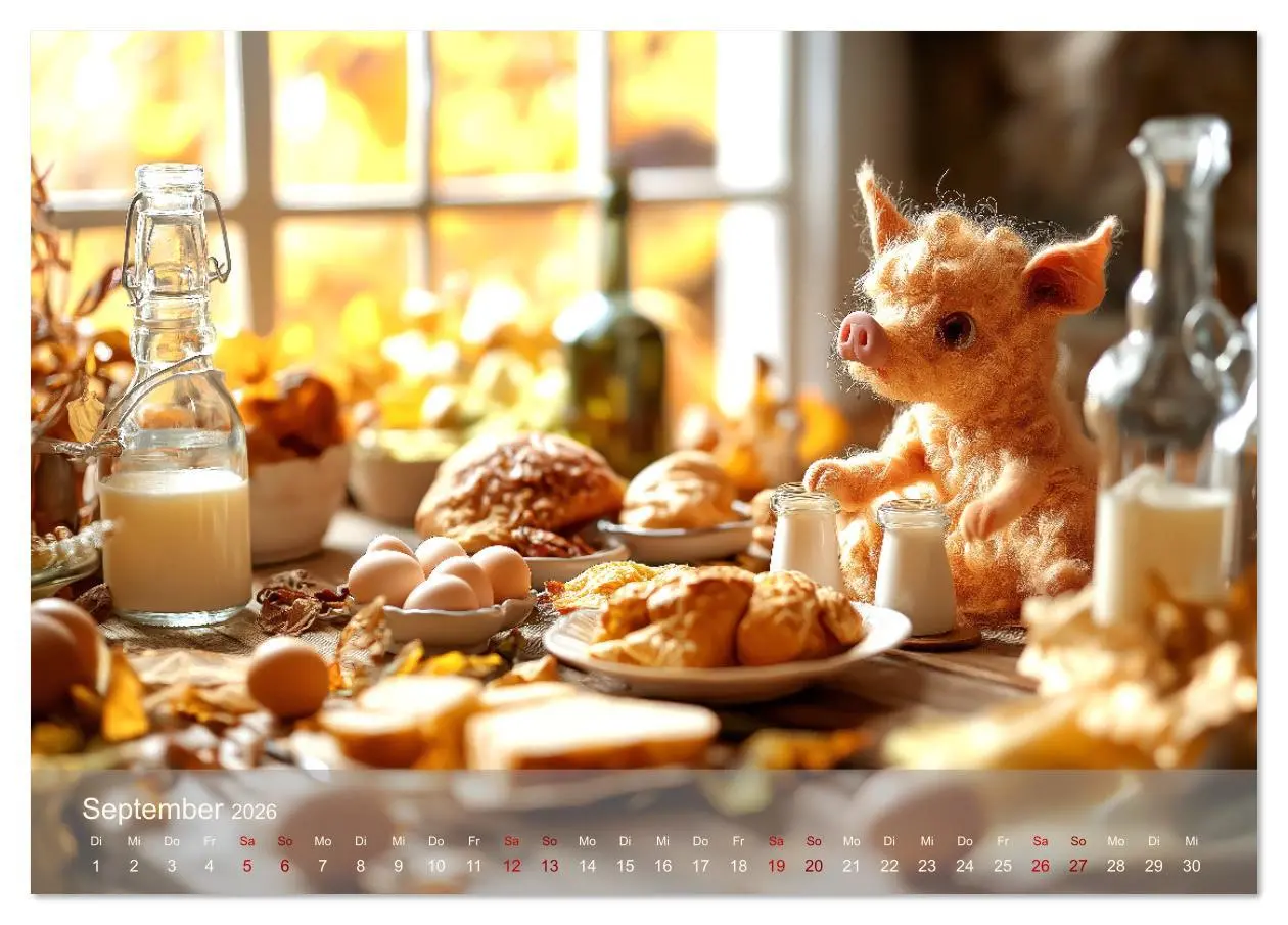 Bild: 9783457338131 | Eierlegende Wollmilchsau - der lustige Kalender mit Fabelwesen...