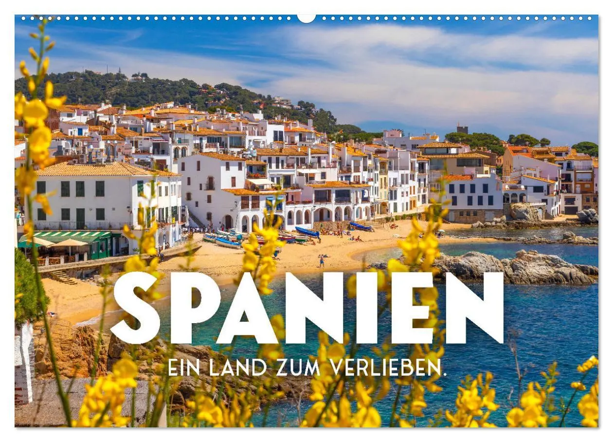 Cover: 9783457578131 | Spanien - ein Land zum Verlieben. (Wandkalender 2026 DIN A2 quer),...