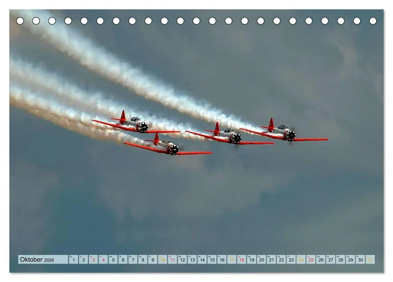 Bild: 9783516048131 | Flugschau - frei sein (Tischkalender 2026 DIN A5 quer), CALVENDO...