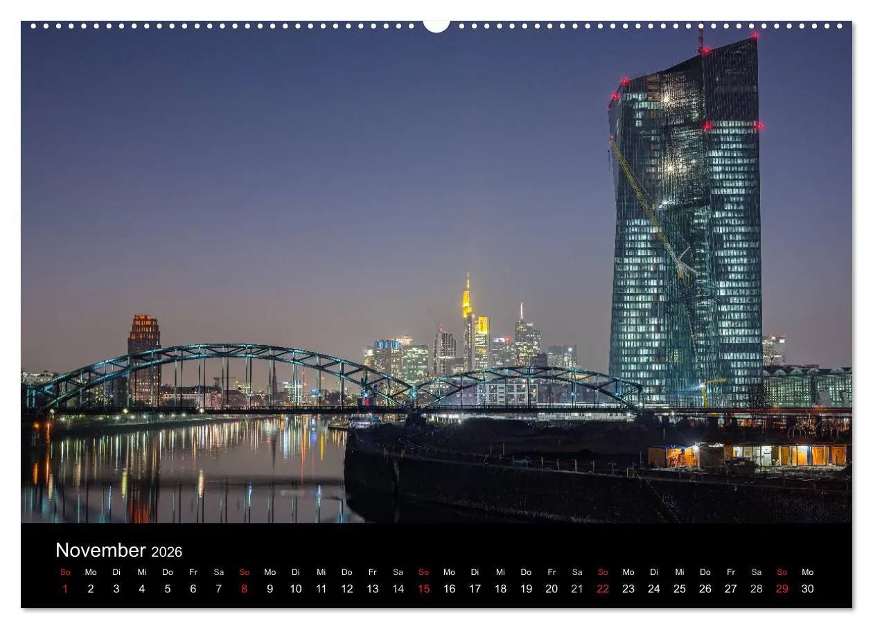 Bild: 9783516118131 | Frankfurt am Main (hochwertiger Premium Wandkalender 2026 DIN A2...