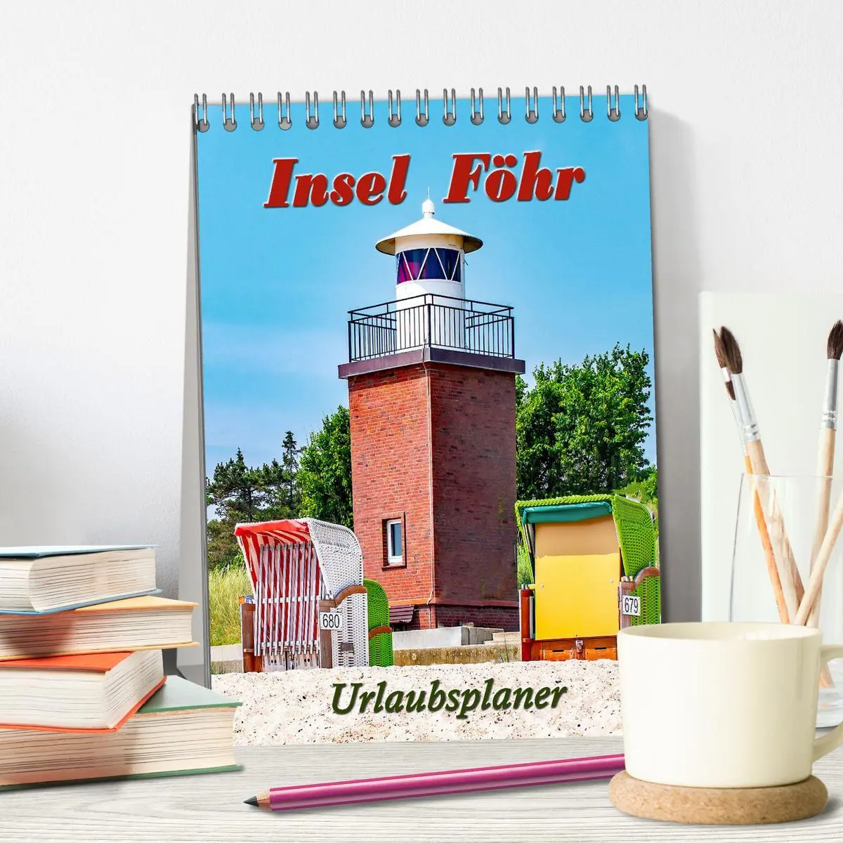 Bild: 9783516358131 | Insel Föhr - Urlaubsplaner (Tischkalender 2026 DIN A5 hoch),...