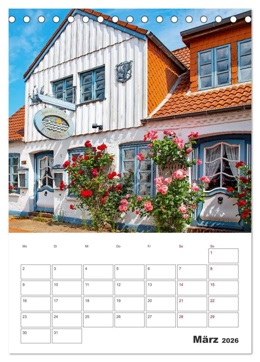 Bild: 9783516358131 | Insel Föhr - Urlaubsplaner (Tischkalender 2026 DIN A5 hoch),...