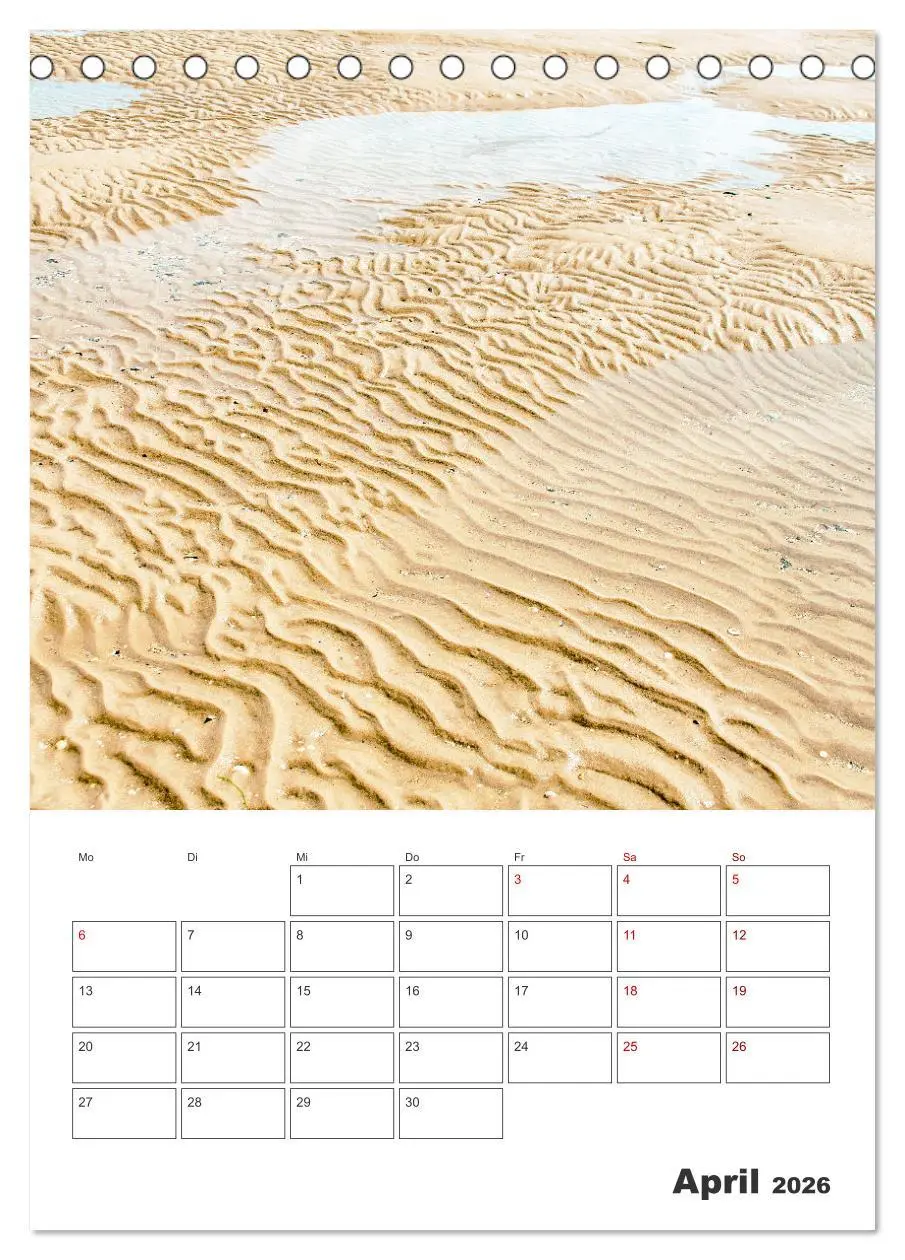 Bild: 9783516358131 | Insel Föhr - Urlaubsplaner (Tischkalender 2026 DIN A5 hoch),...