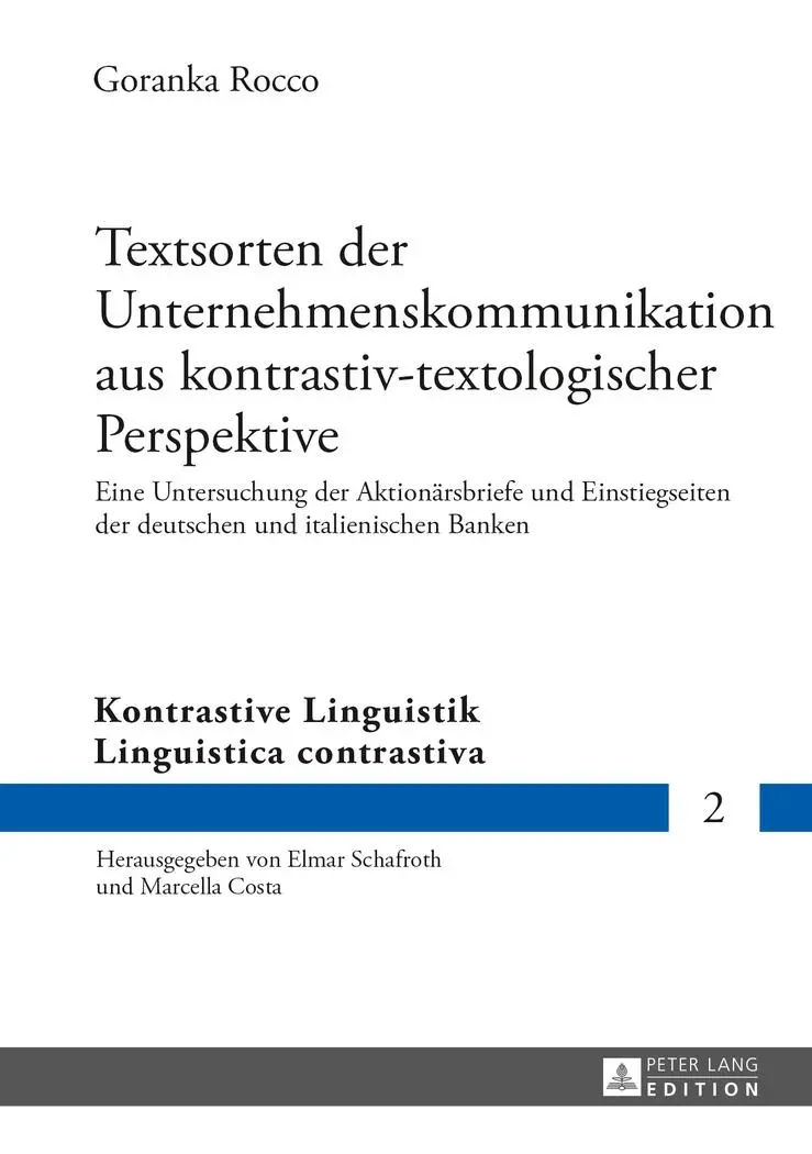 Cover: 9783631648131 | Textsorten der Unternehmenskommunikation aus...