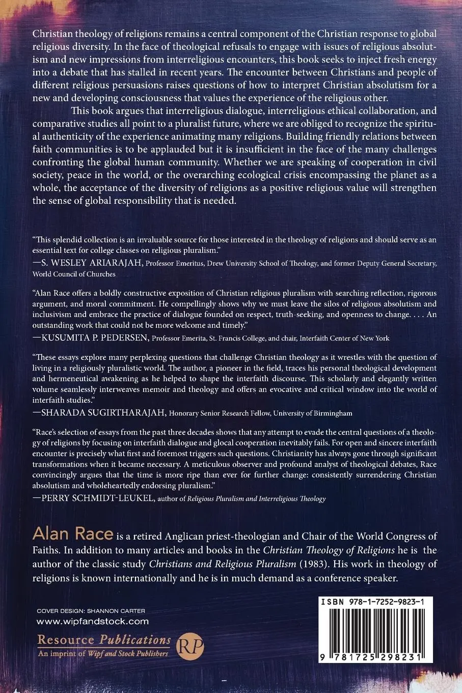 Rückseite: 9781725298231 | My Journey as a Religious Pluralist | Alan Race | Taschenbuch | 2021