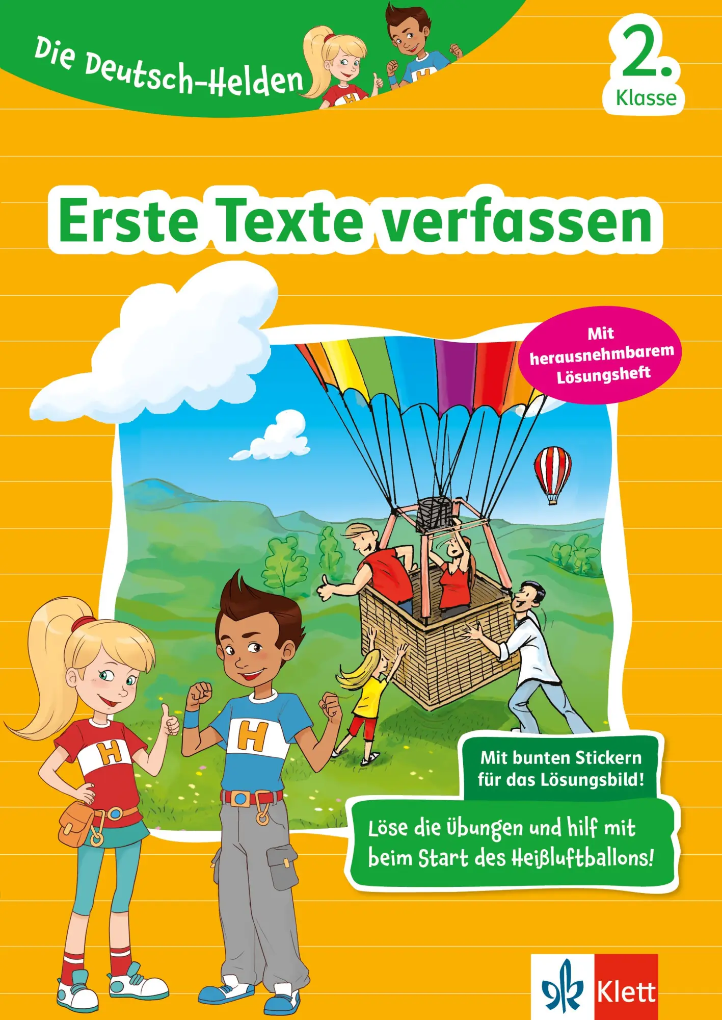 Cover: 9783129498231 | Die Deutsch-Helden: Erste Texte verfassen 2. Klasse | Broschüre | 2025