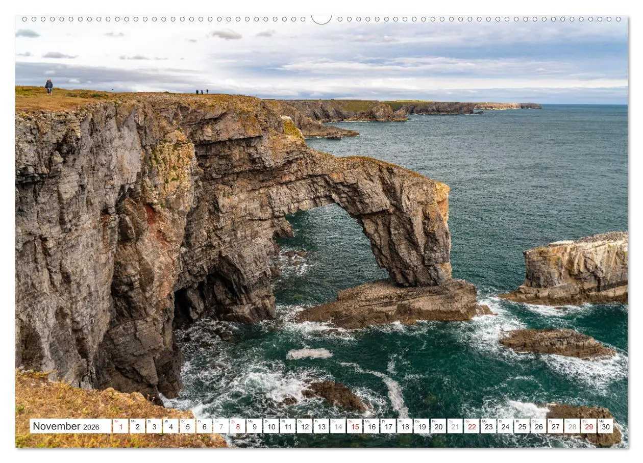 Bild: 9783457258231 | Großbritannien - Wales (Wandkalender 2026 DIN A2 quer), CALVENDO...