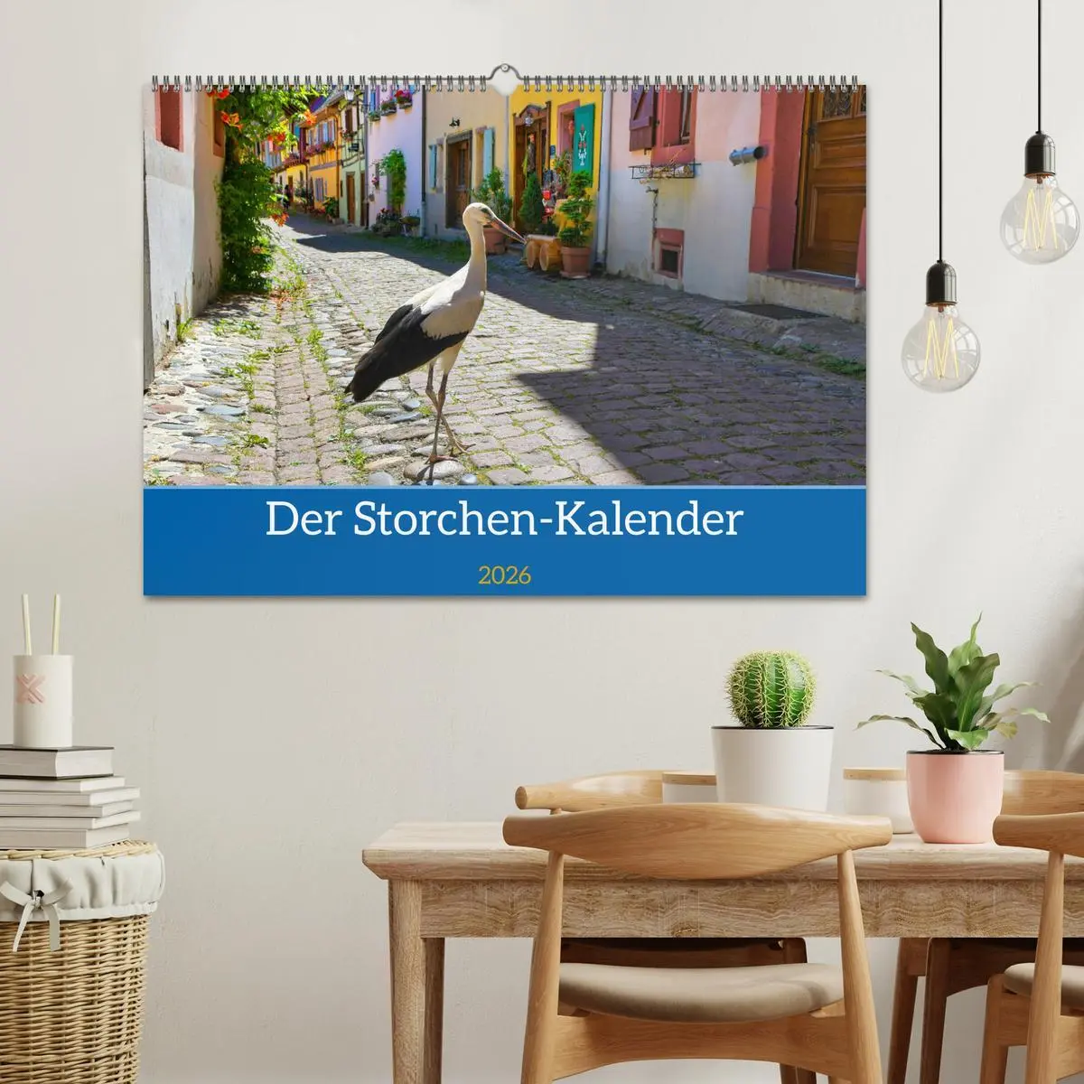 Bild: 9783457568231 | Der Storchenkalender (Wandkalender 2026 DIN A2 quer), CALVENDO...