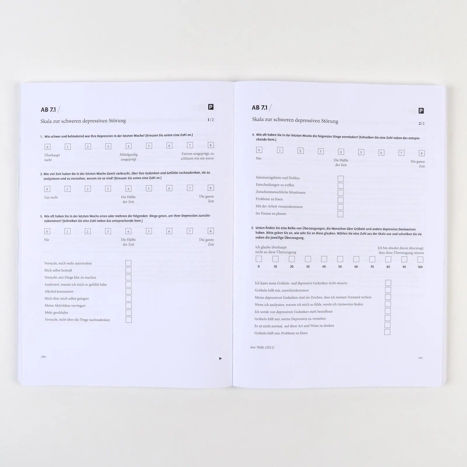 Bild: 9783621288231 | Therapie-Tools Depression | Mit Online-Material | Faßbinder (u. a.)