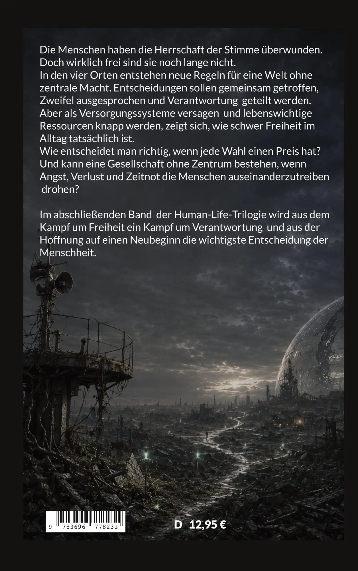 Rückseite: 9783696778231 | HUMAN LIFE III | DIE ENTSCHEIDUNG | Thorsten Winskowski | Taschenbuch
