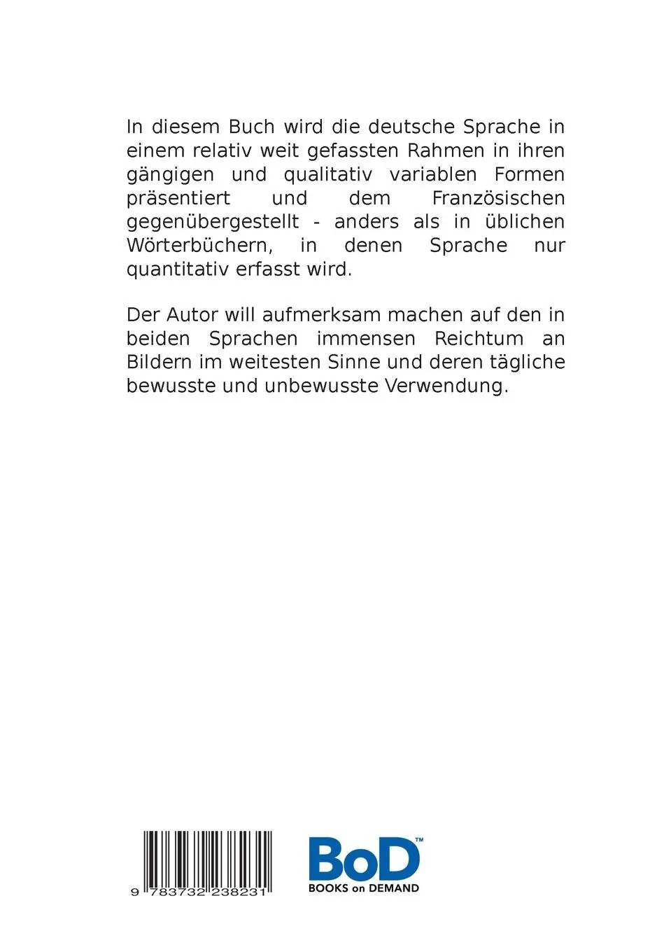 Rückseite: 9783732238231 | Deutsch-Französisches Nachschlagebuch | Eckart Klein | Taschenbuch