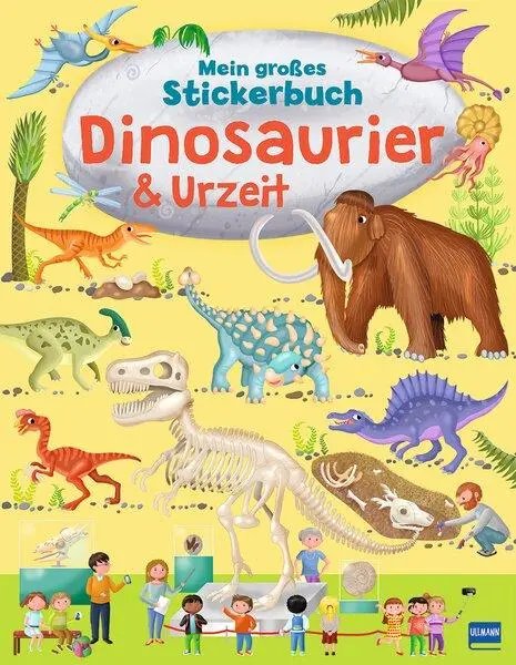 Cover: 9783741528231 | Mein großes Stickerbuch Dinosaurier &amp; Urzeit | Ilaria Barsotti | Buch