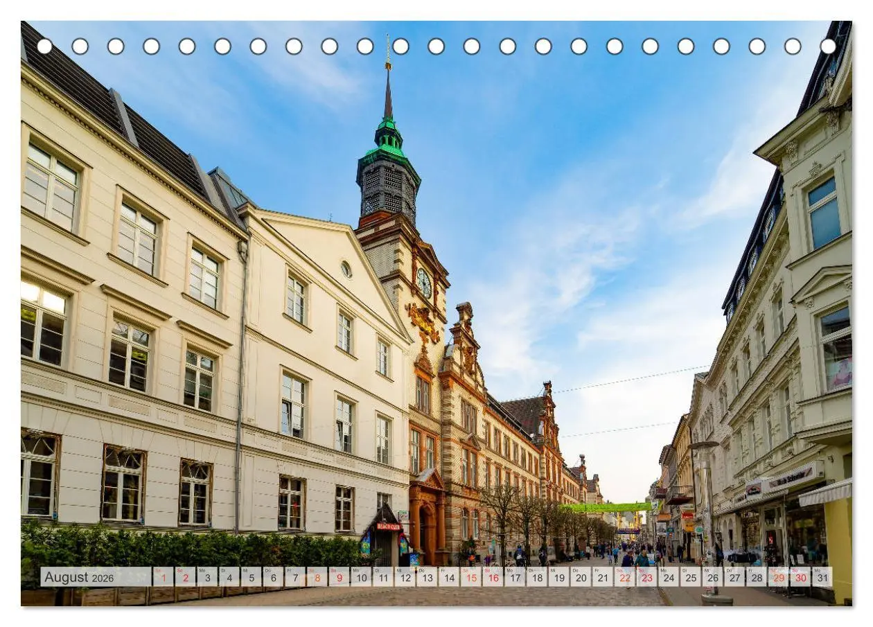 Bild: 9783457798331 | Wunderschönes Schwerin (Tischkalender 2026 DIN A5 quer), CALVENDO...