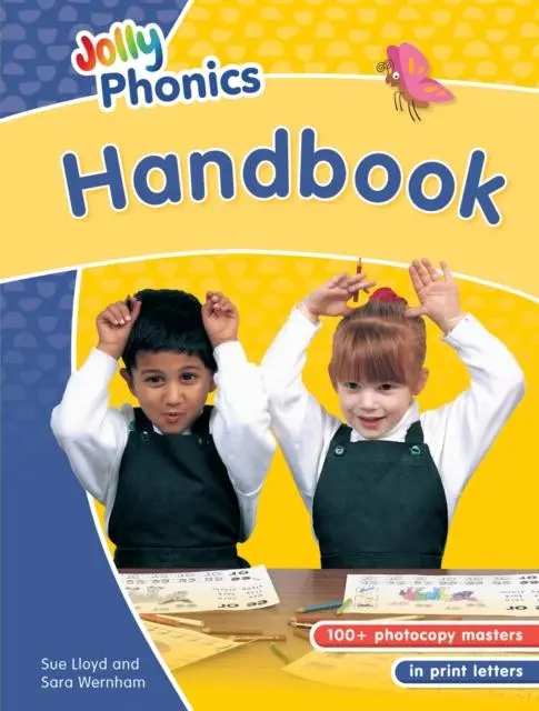 Cover: 9781844148431 | Jolly Phonics Handbook | in Print Letters (British English edition)