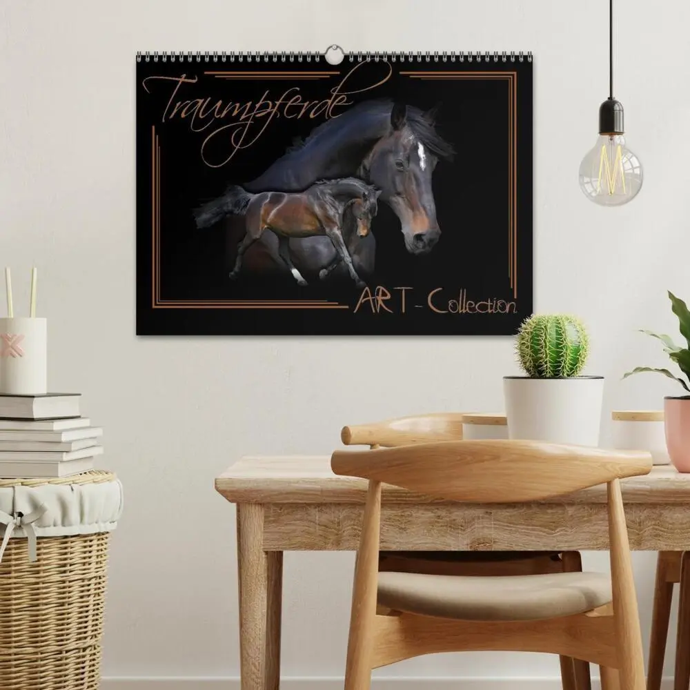 Bild: 9783435698431 | Traumpferde-ART-Collection (Wandkalender 2025 DIN A3 quer),...