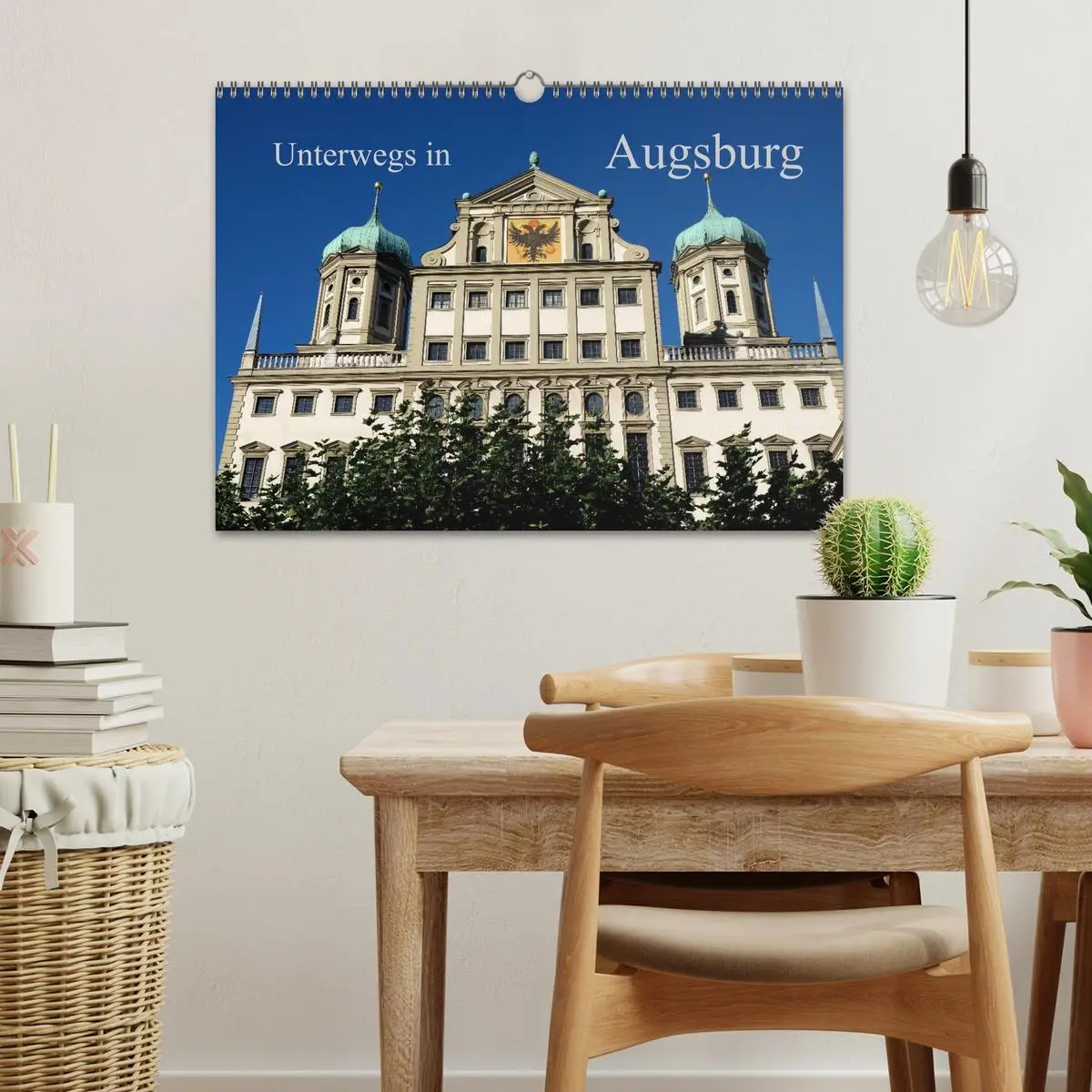 Bild: 9783457858431 | Unterwegs in Augsburg (Wandkalender 2026 DIN A3 quer), CALVENDO...