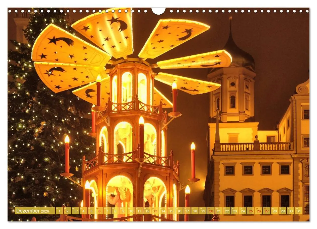 Bild: 9783457858431 | Unterwegs in Augsburg (Wandkalender 2026 DIN A3 quer), CALVENDO...