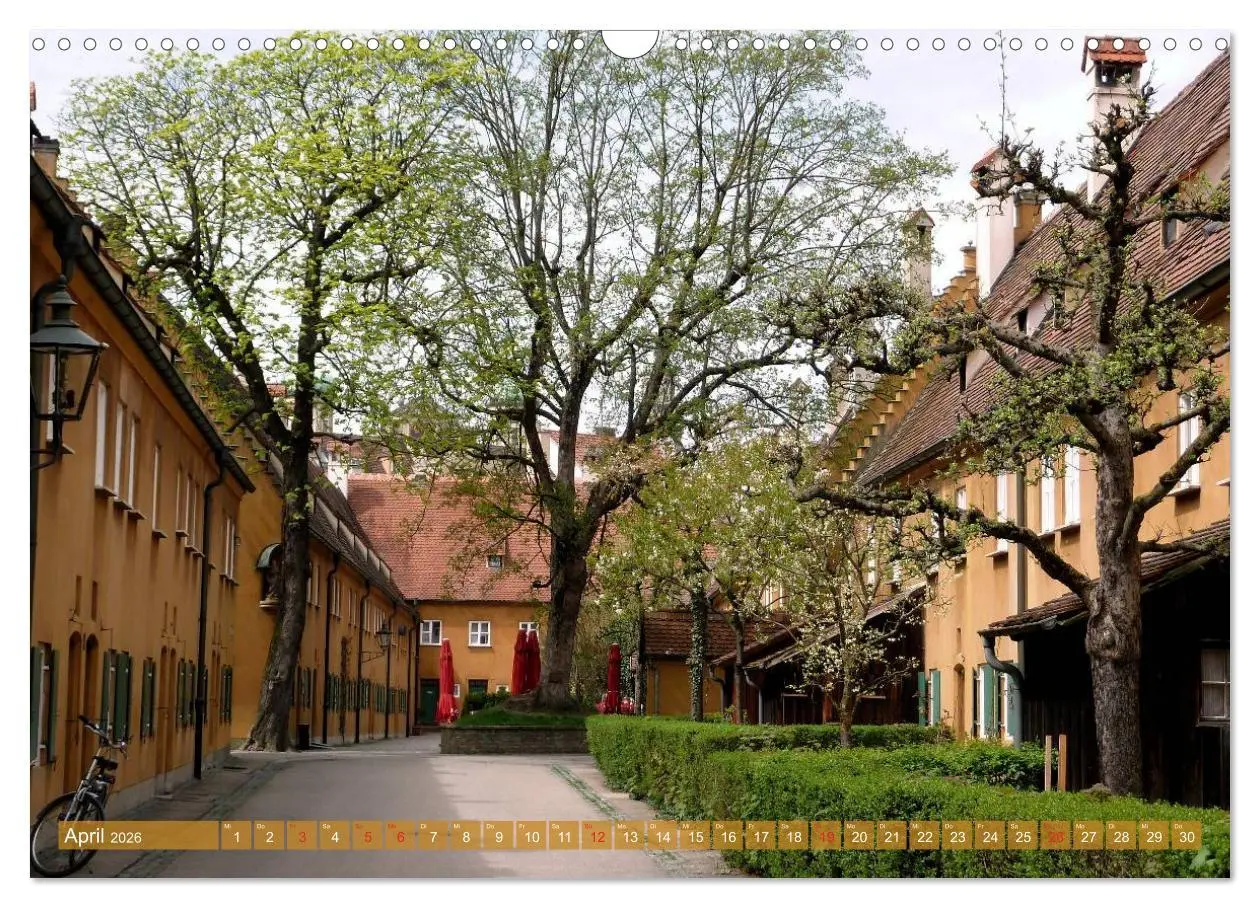 Bild: 9783457858431 | Unterwegs in Augsburg (Wandkalender 2026 DIN A3 quer), CALVENDO...