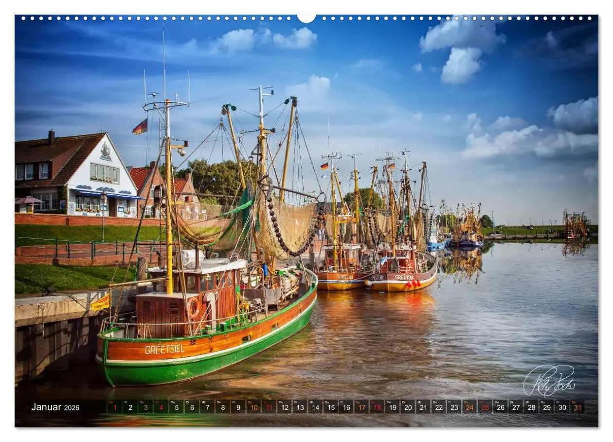 Bild: 9783516188431 | Ostfriesland, die alten Häfen - Greetsiel, Neuharlingersiel,...