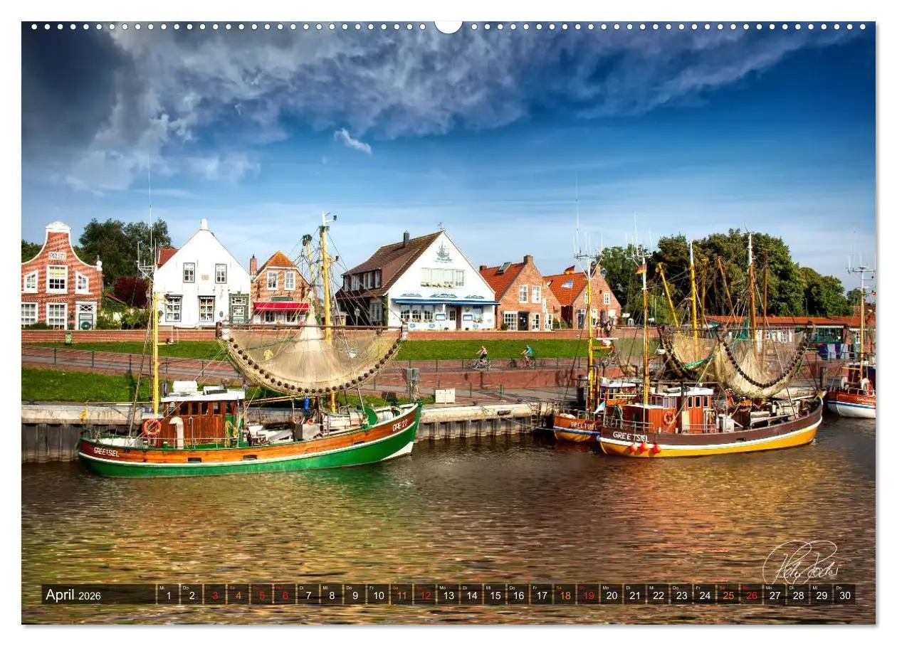 Bild: 9783516188431 | Ostfriesland, die alten Häfen - Greetsiel, Neuharlingersiel,...