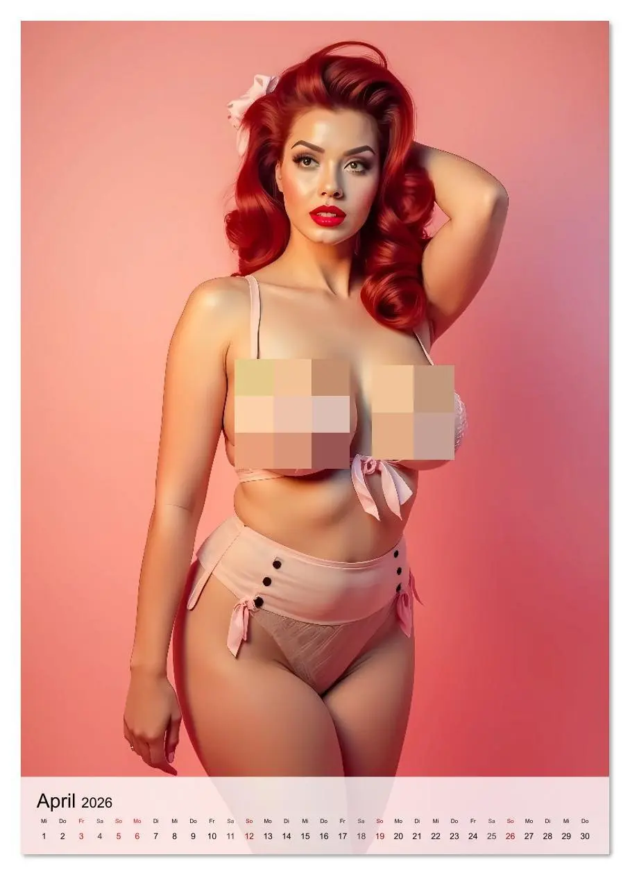 Bild: 9783516638431 | Pin-up Girls - Die sündigen Fifties (hochwertiger Premium...