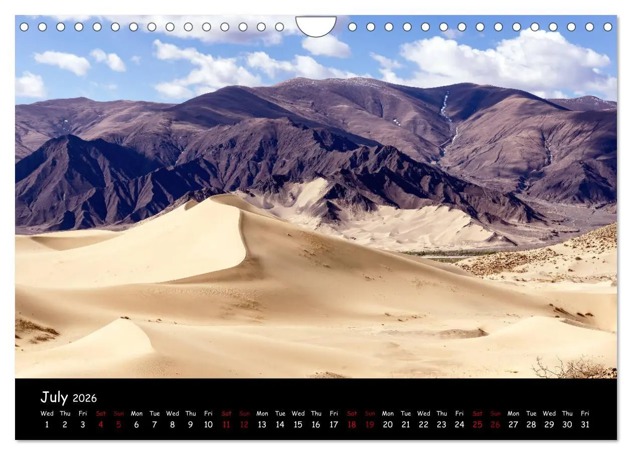 Bild: 9783516558531 | Tibet Land of Legends (Wall Calendar 2026 DIN A4 landscape),...