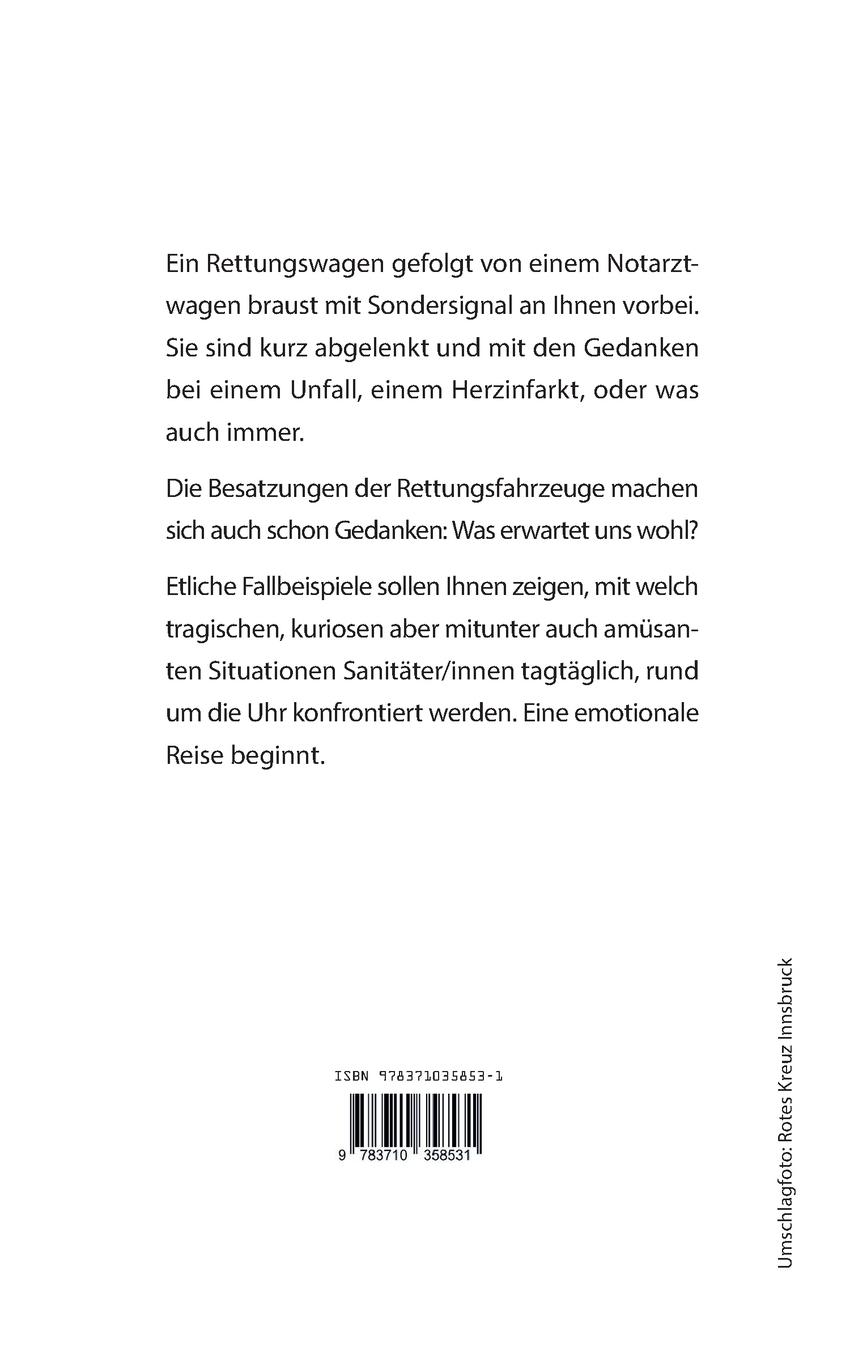 Rückseite: 9783710358531 | Rettungsgeschichten | Tragisch, kurios, amüsant und genau so geschehen