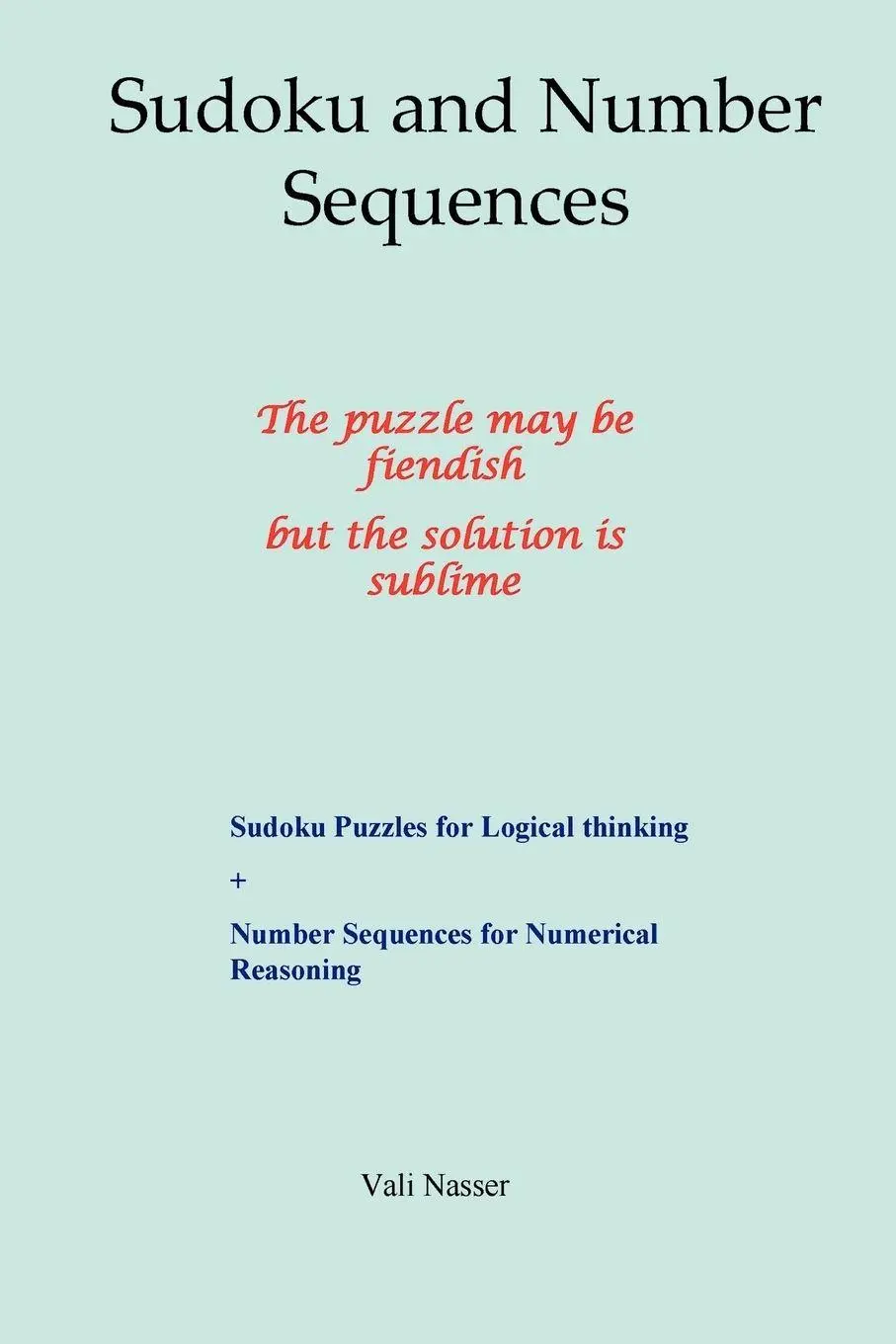 Cover: 9781411638631 | Sudoku and Number Sequences | Vali Nasser | Taschenbuch | Englisch