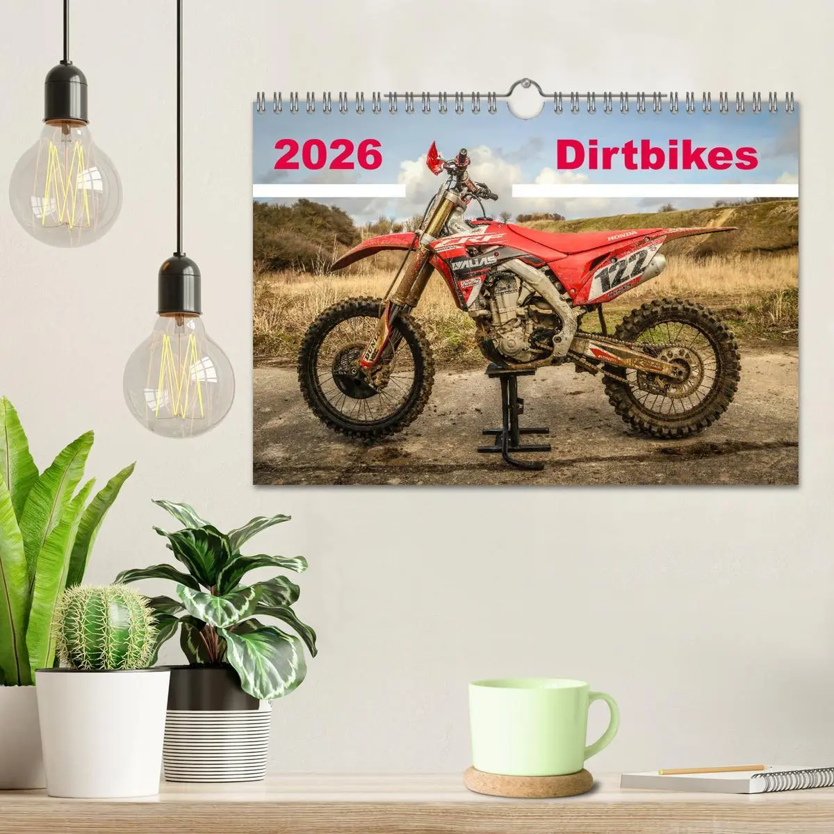 Bild: 9783457768631 | Dirtbikes 2026 (Wandkalender 2026 DIN A4 quer), CALVENDO...
