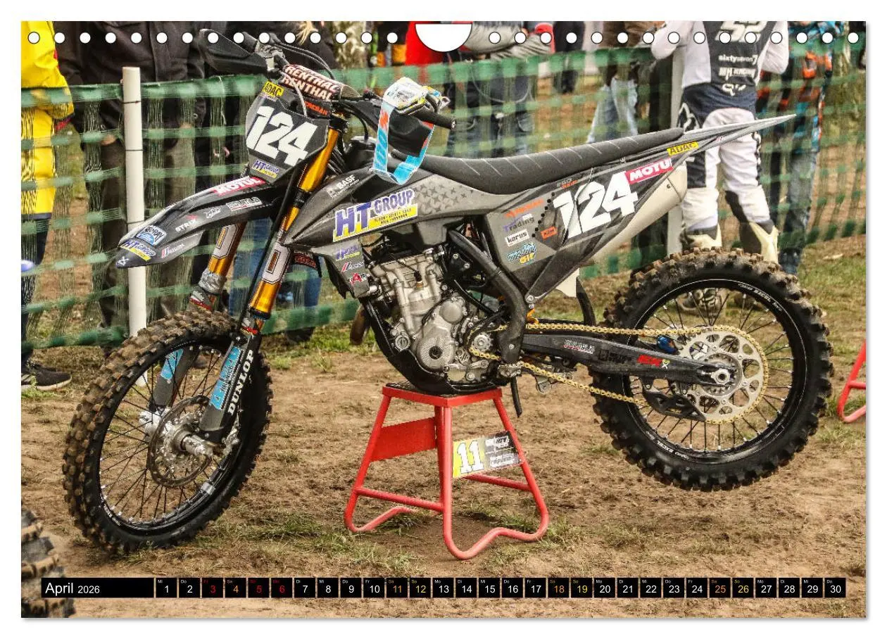 Bild: 9783457768631 | Dirtbikes 2026 (Wandkalender 2026 DIN A4 quer), CALVENDO...