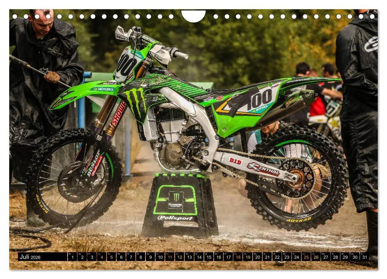 Bild: 9783457768631 | Dirtbikes 2026 (Wandkalender 2026 DIN A4 quer), CALVENDO...