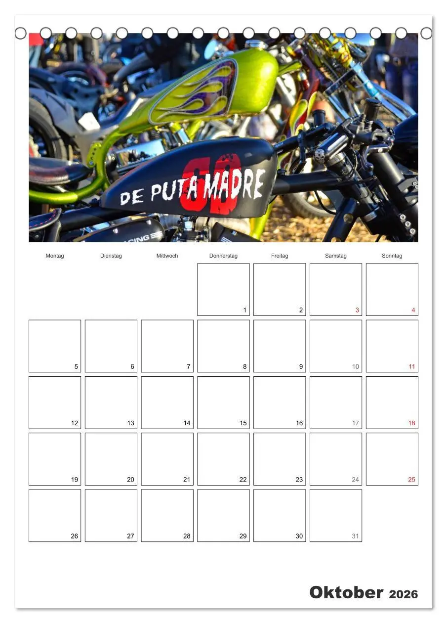 Bild: 9783516478631 | Best of Harley-Davidson Custom-Style 2026 (Tischkalender 2026 DIN...