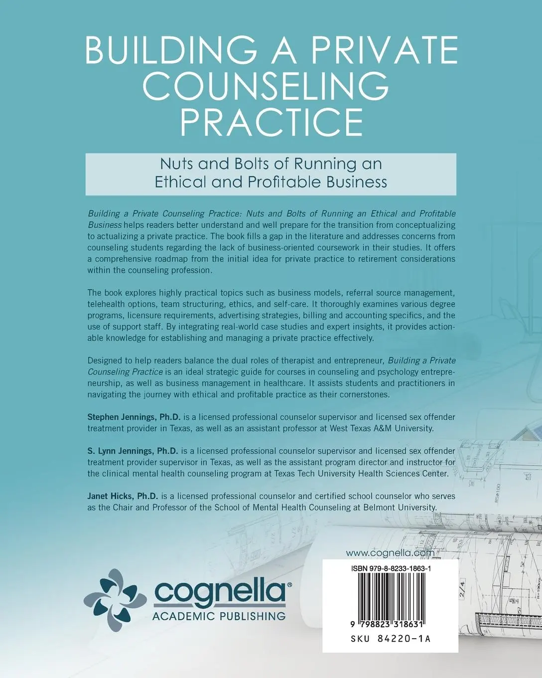 Rückseite: 9798823318631 | Building a Private Counseling Practice | Stephen Jennings (u. a.)