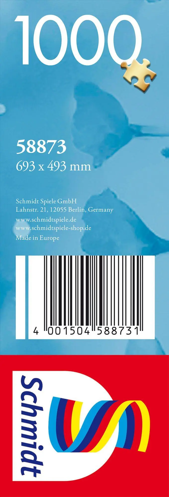 Bild: 4001504588731 | Mohnblumenwiese | Puzzle Standard 1000 Teile | Spiel | 58873 | Deutsch
