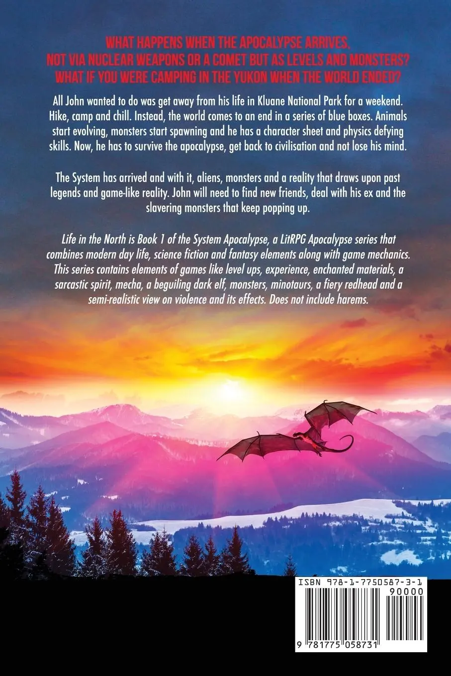 Rückseite: 9781775058731 | Life in the North | A Post-Apocalyptic Sci-fi Novel | Tao Wong | Buch