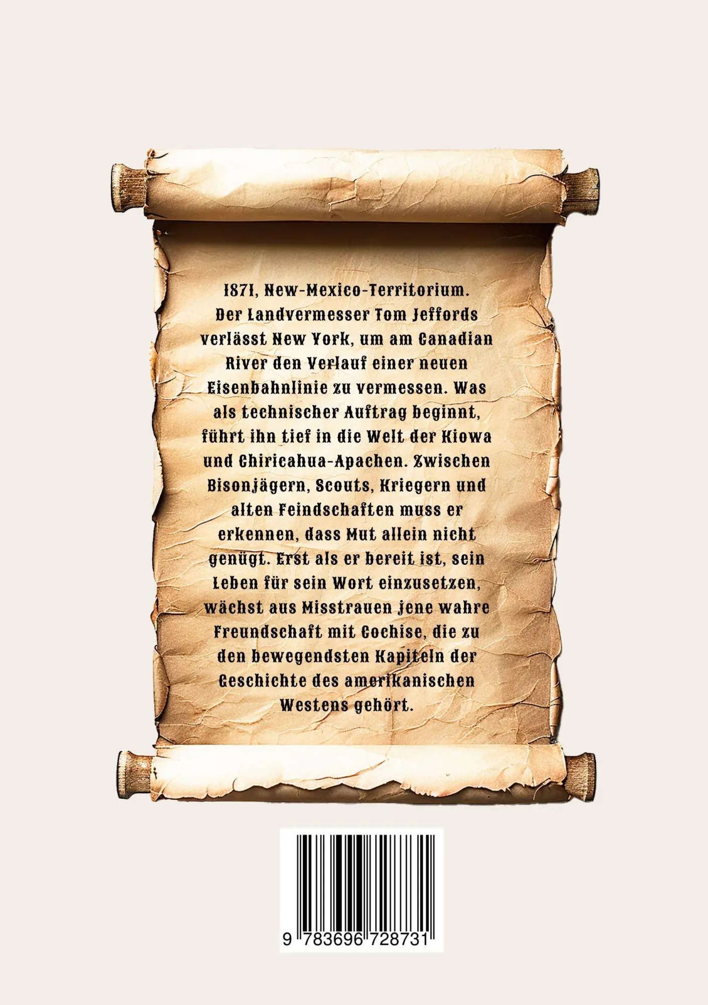 Rückseite: 9783696728731 | Im Land der Apachen - Der lange Weg zu Cochise (Jeffords-Saga) | Buch