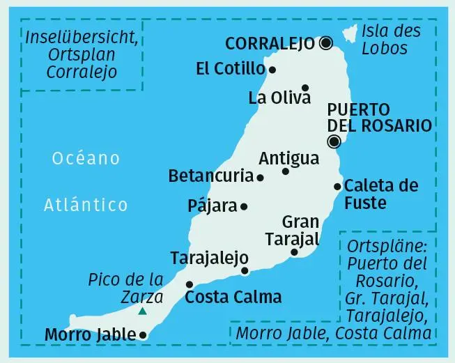 Bild: 9783990448731 | KOMPASS Wanderkarte 240 Fuerteventura 1:50.000 | KOMPASS-Karten GmbH