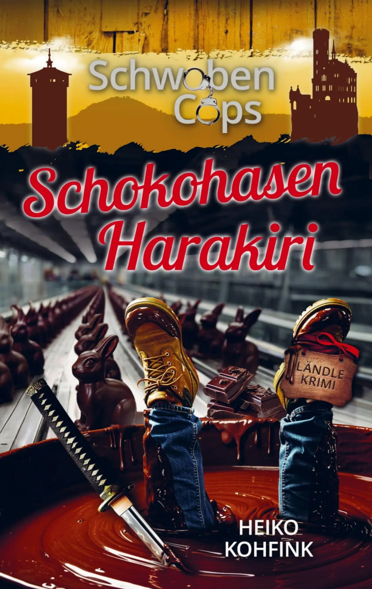 Cover: 9789403838731 | Schokohasen Harakiri (Buchhandelsausgabe) | SchwabenCops | Kohfink