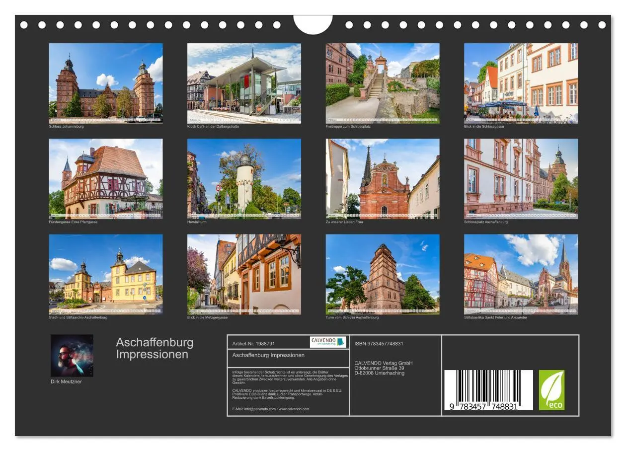 Bild: 9783457748831 | Aschaffenburg Impressionen (Wandkalender 2026 DIN A4 quer),...