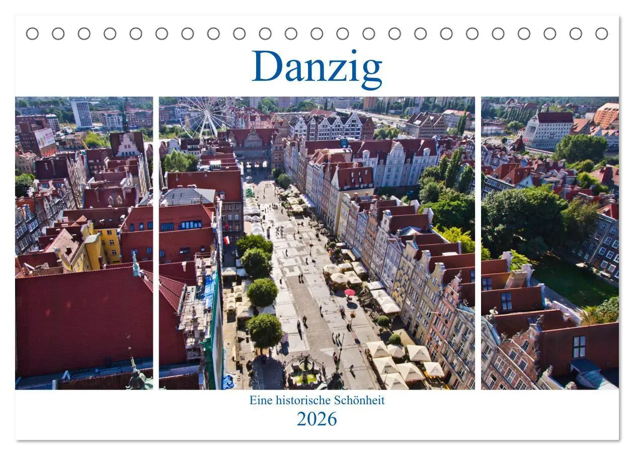 Cover: 9783516218831 | Danzig - Eine historische Schönheit (Tischkalender 2026 DIN A5...