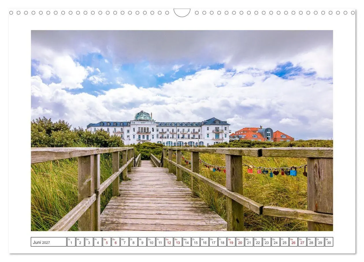Bild: 9783569478831 | JUIST-LIEBE (Wandkalender 2027 DIN A3 quer), CALVENDO Monatskalender