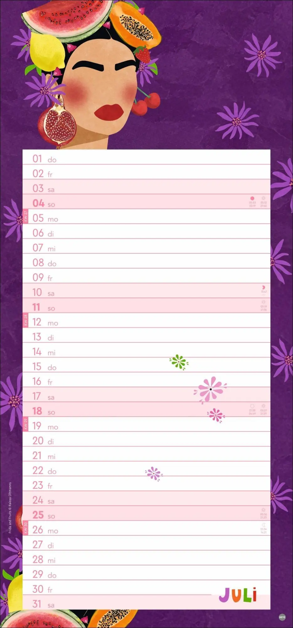 Bild: 9783756418831 | Frida Planer 2027 | Kalender | 13 S. | Deutsch | 2027 | Heye